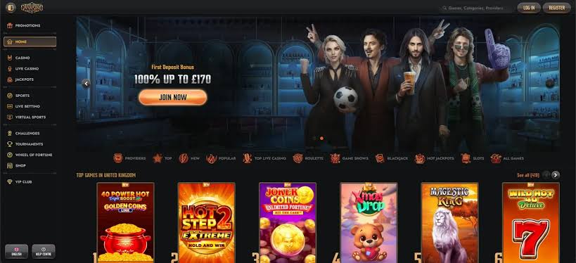 Gransino Casino lobby screenshot